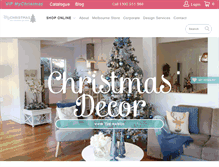 Tablet Screenshot of mychristmas.com.au